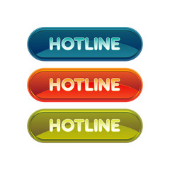 hotline assistance bouton picto logo internet design web