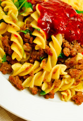 pasta bolognese