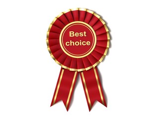Red Ribbon Award labeled the best choice