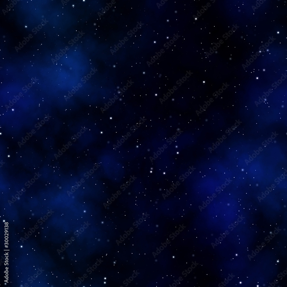 Wall mural space starry nebula