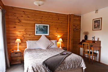 Fox Glacier Lodge Bedroom Interior