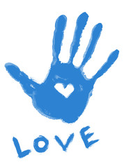 blue love symbol