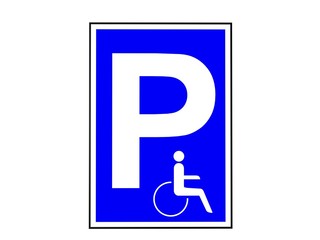 Parken für Behinderte