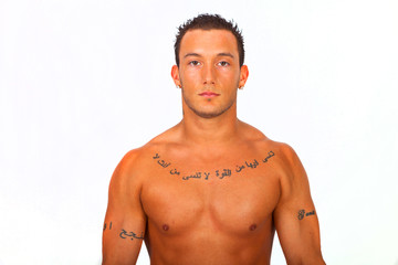 homme musclé