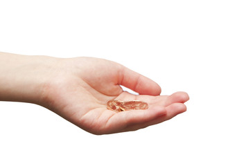 Begging hand