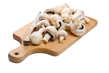 button mushrooms