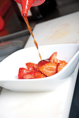 Passierte Erdbeeren