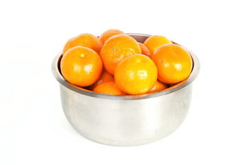 Bowl with mandarin