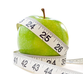 Apple with Measuring Tape