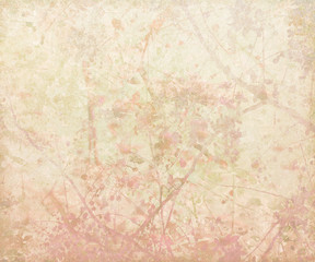 Pastel Pink Tangled Blossom Art