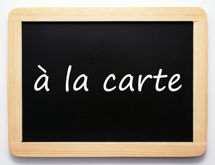 Obraz premium à la carte - Restaurant Concept