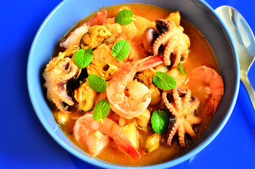 Seafood chowder