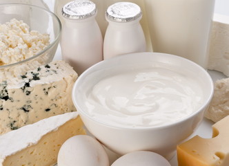 Photo of protein products.