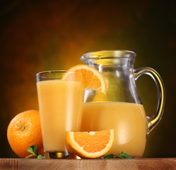Orange juice.