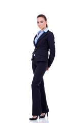 happy business woman