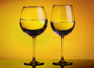 zwei gläser