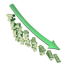 profits down recession loss