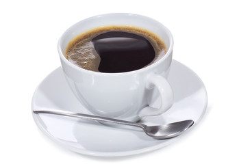 cup of black coffee
