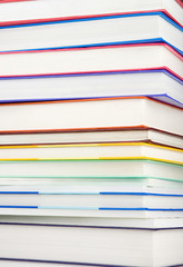 pile of colorful books