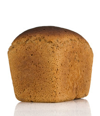 bread on white background