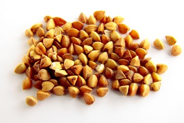 smoked buckwheat porridge