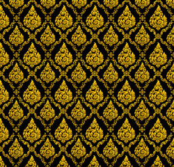 Images artistic of traditional line thai background