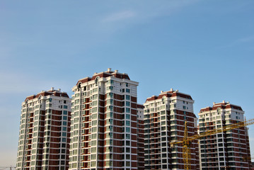 New apartment houses