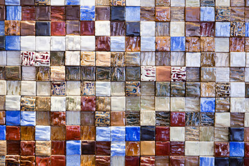 Panele Szklane Podświetlane  Płytki ceramiczne mozaika