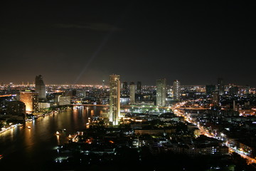 Fototapeta na wymiar Bangkok Panorama 3