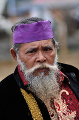 Old man with Cultural costume