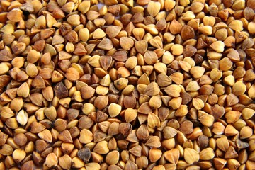 smoked buckwheat porridge