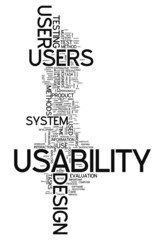 Word Cloud "Usability"