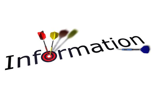 Information - Info - Dartpfeile