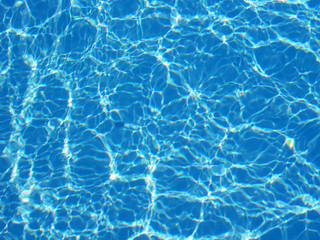 Fototapeta na wymiar beautiful clear pool water