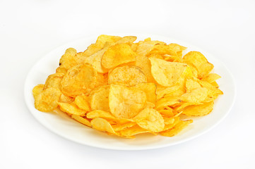 Golden fresh chips
