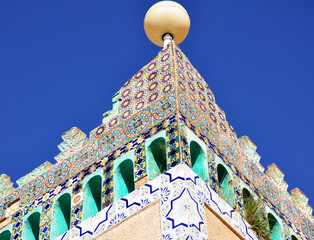 façade extérieure  de mosaulée © rachid amrous