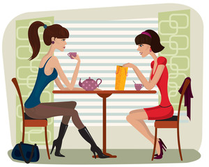 Women in cafe