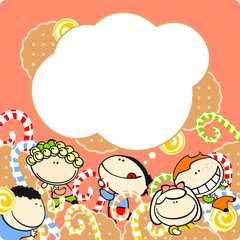 Kids and sweets