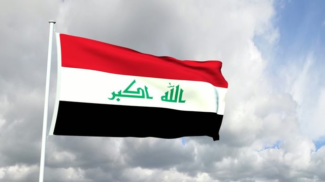 071 - Irakische Flagge