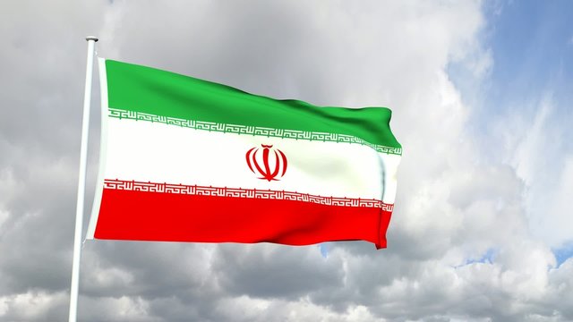 072 - Iranische Flagge