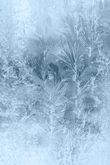 Close up: ice frozen water natural background