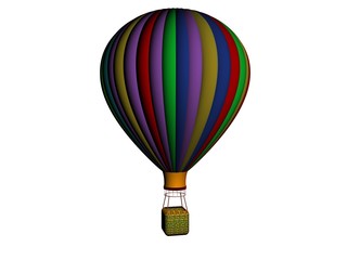 Fototapeta premium Ballon freigestellt