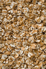 Dinkelflocken-Hintergrund