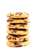 Biscuits with chocolate chips