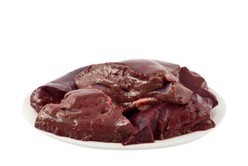 liver in a dish