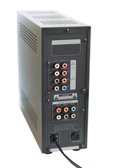 Fototapeta premium sound amplifier, white background, isolated