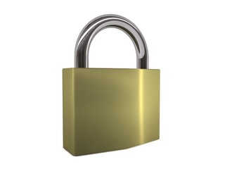 Naklejka premium Vorhängeschloss