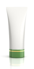 beauty cream tube 3d isolated