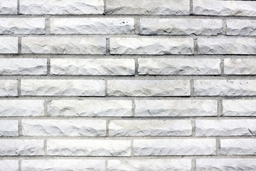 White Old Brick Wall