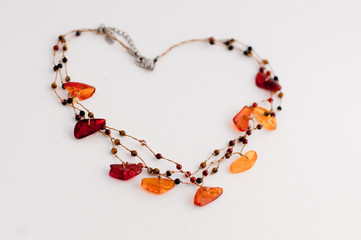 Obraz premium Amber necklace